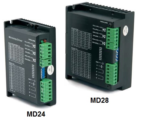 MD24 and MD28 Stepper Drivers MD24 and MD28 Stepper Drivers